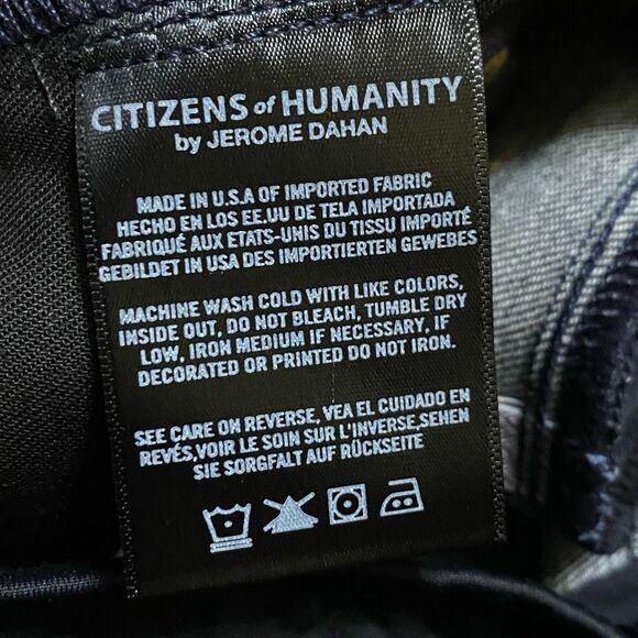 NWT CITIZENS OF HUMANITY Avedon Slick SKINNY MATERNITY Devine 28 - Picture 4 of 8